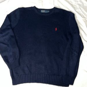 🏇🏽Polo crew neck knitted 100% cotton sweater